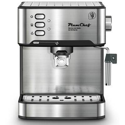 20 Bar Professional Espresso Machine With Milk Frother, Single & Double Shot, ESE Pod Compatible, Visual Display Of Pressure, Removable Water Tank For Cappuccino, Latte, Machiato For Home Barista