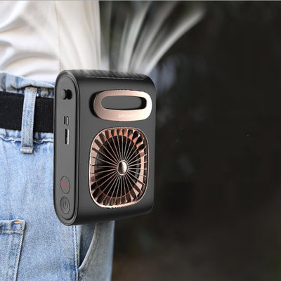P60 Hanging Waist Fan P60 Hanging Neck Fan Power Bank Fan